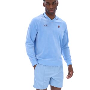 Frozen Fjord Alfredo 1911 Velour Raglan Long-Sleeve Top – 4XL