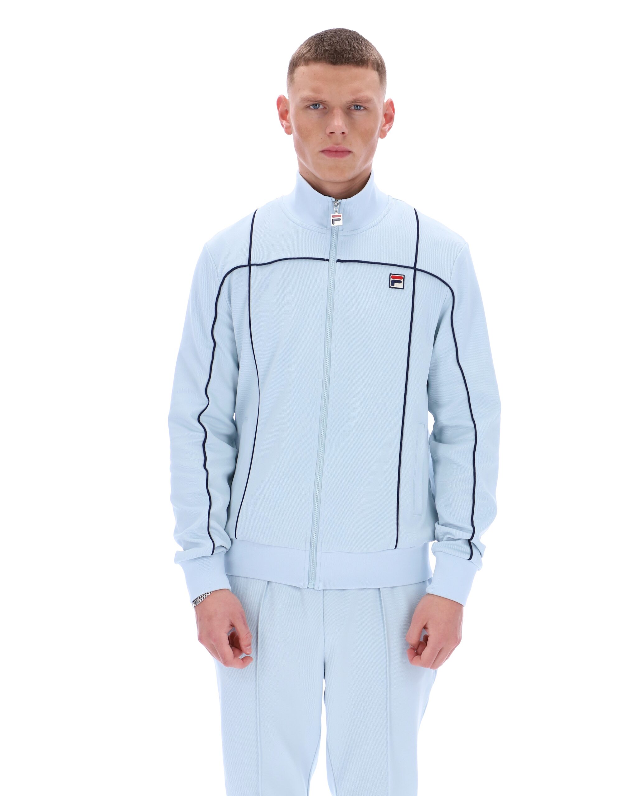 Skyway Armando Contrasting Piping Track Top - 4XL