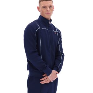 Fila Navy Armando Contrasting Piping Track Top – 4XL