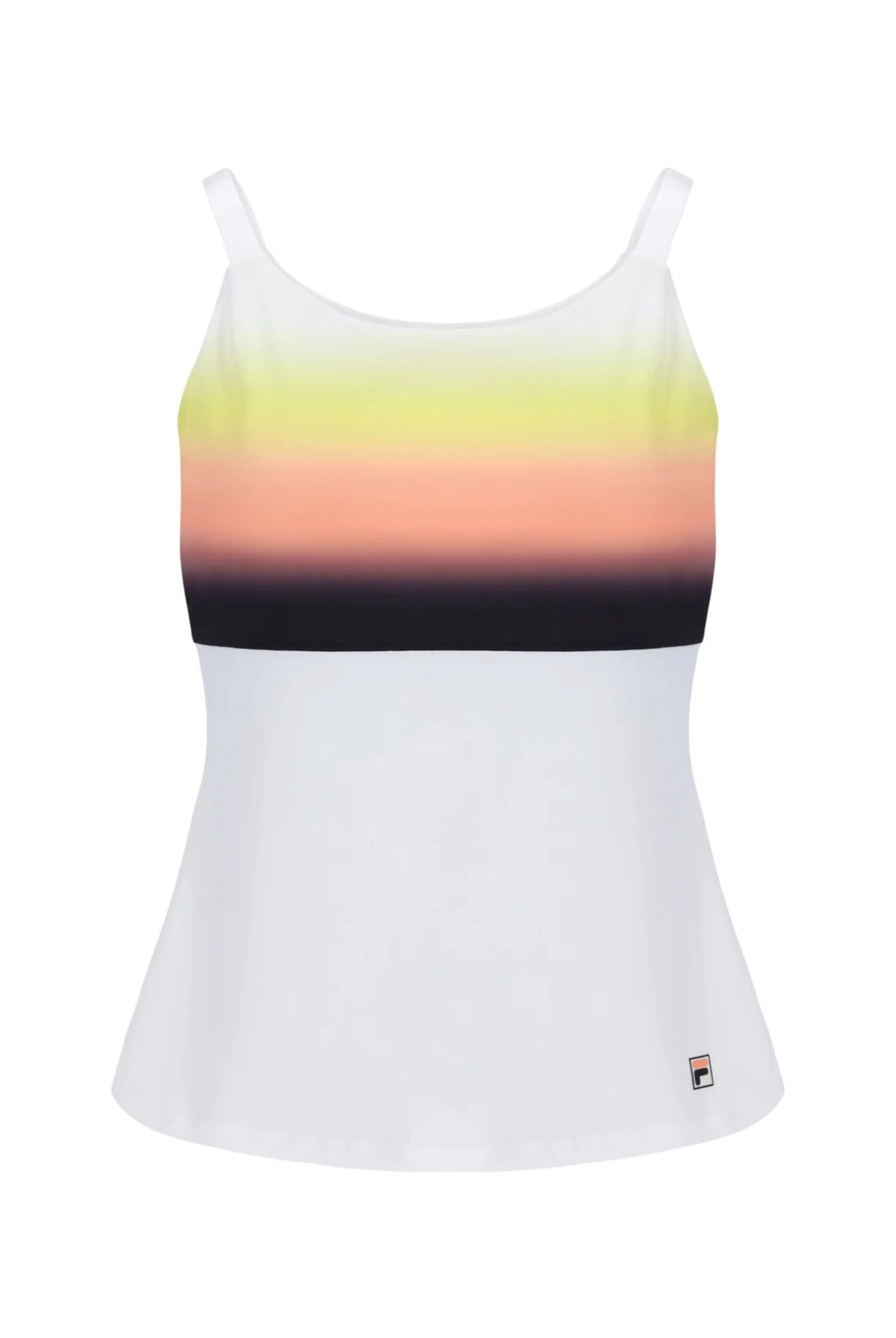 White Backspin Tennis Cami Tank Top - UK 12