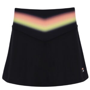 Black Backspin Tennis Printed Skort – UK 14