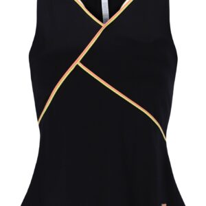 Peach Backspin Tennis Racerback Top – UK M