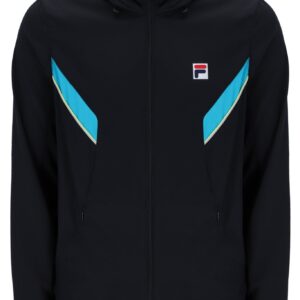 Black Backspin Tennis Track Top DONT SET LIVE – UK XL