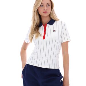Gardenia Bai Fitted BB1 Pinstripe Polo – 4XL