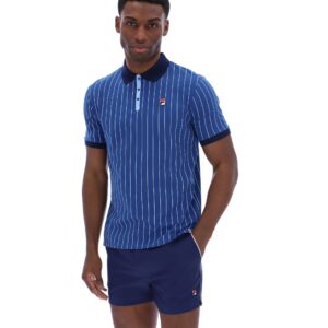 Limoges BB1 Classic Vintage Striped Polo – 3XL
