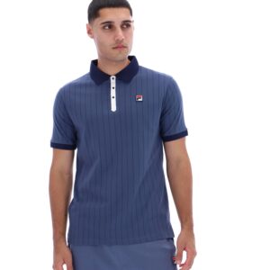 Vintage Indigo BB1 Classic Vintage Striped Polo – 4XL