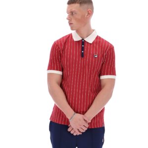 Garnet BB1 Classic Vintage Striped Polo – 4XL