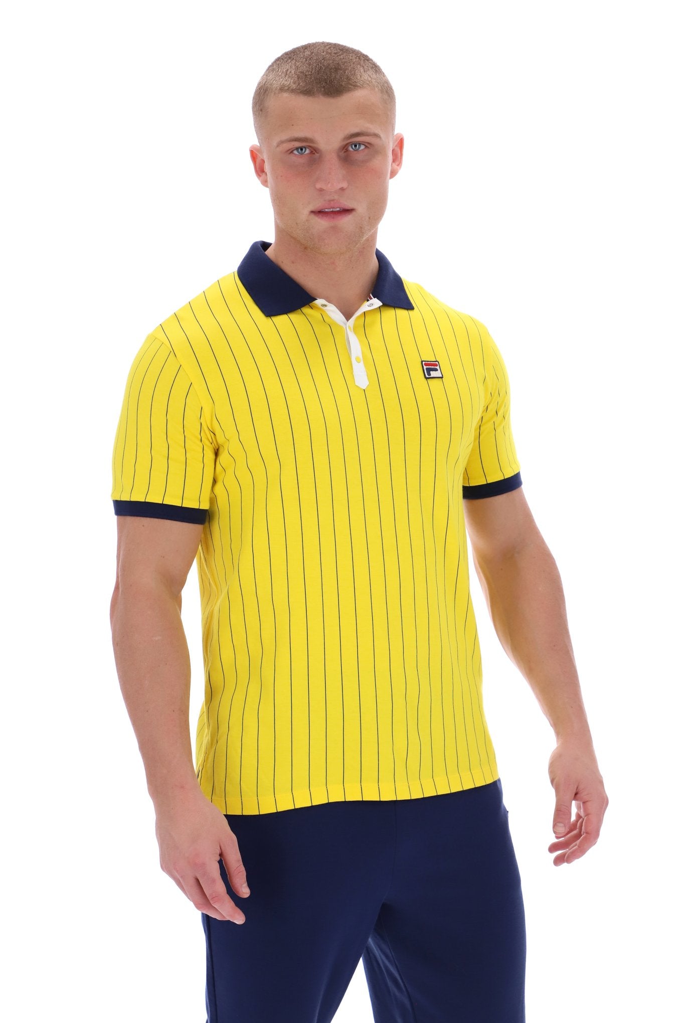 BB1 Classic Vintage Striped Polo - M