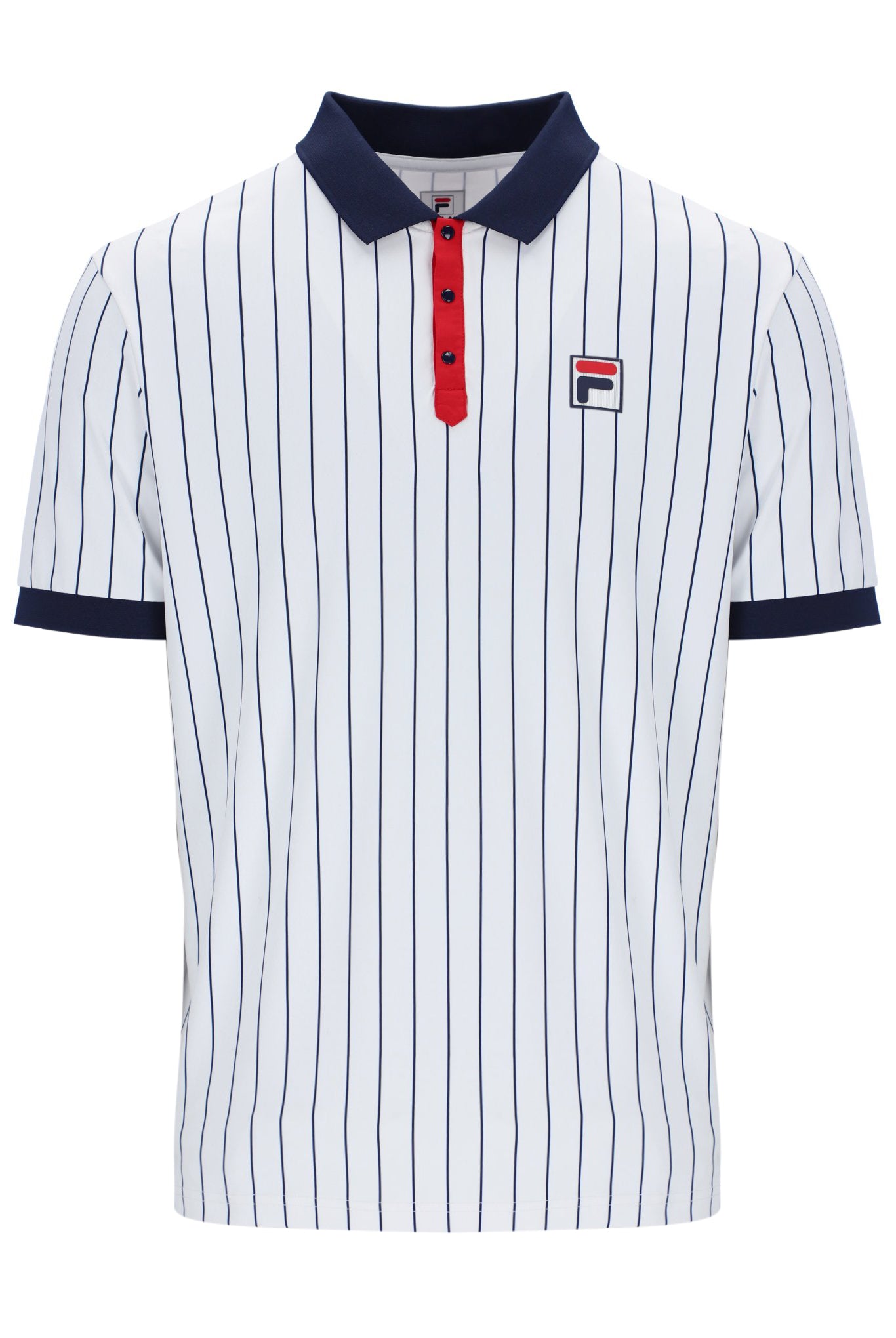 White Men's Traditional Borg Polo - M