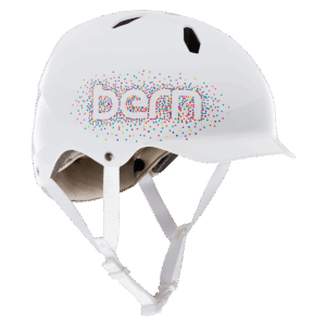 Bern Bandito EPS Youth Helmet – White Confetti