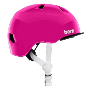 Bern Tigre Youth Helmet – Gloss Pink