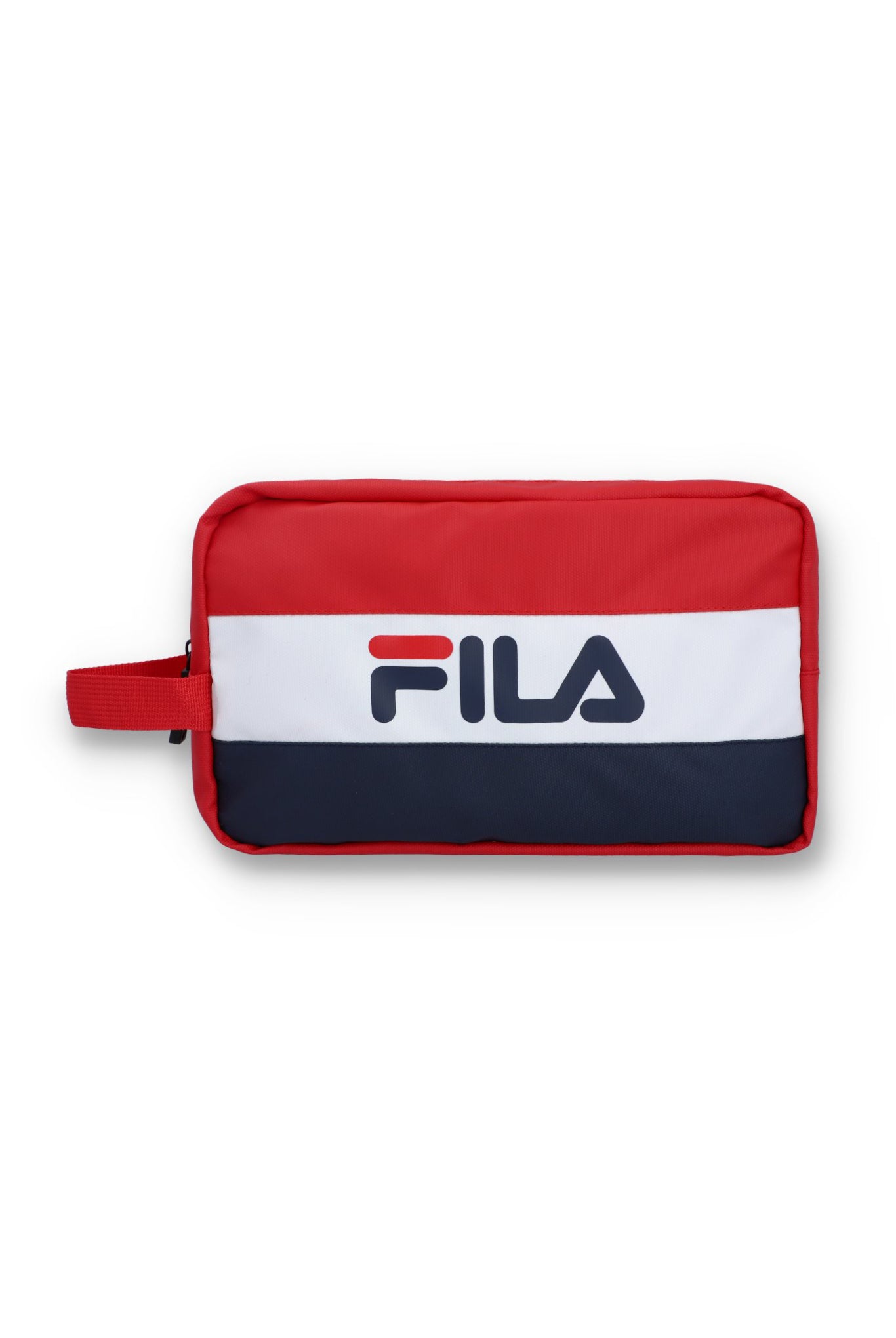 Three Colour Stripe Washbag - ONE