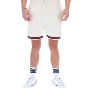 Gardenia Clemente Crochet Knitted Shorts with Contrast Tipping – 4XL