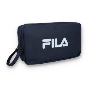 Navy Double Zip Washbag – ONE