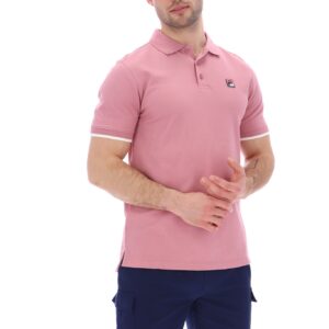 Custom Two Button Tipped Rib Basic Polo – XXL