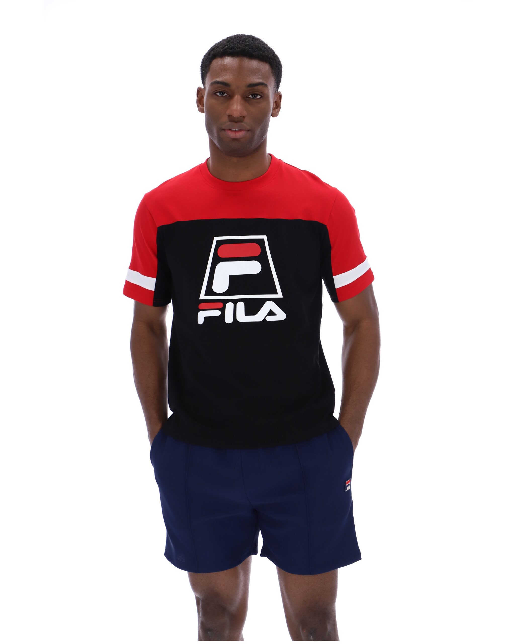Black Damon Cut and Sew Tee - 3XL