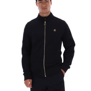 Black Davey Full Zip Track Top – 4XL