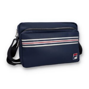 Fila Navy Durnes Faux Leather Flight Bag – ONE