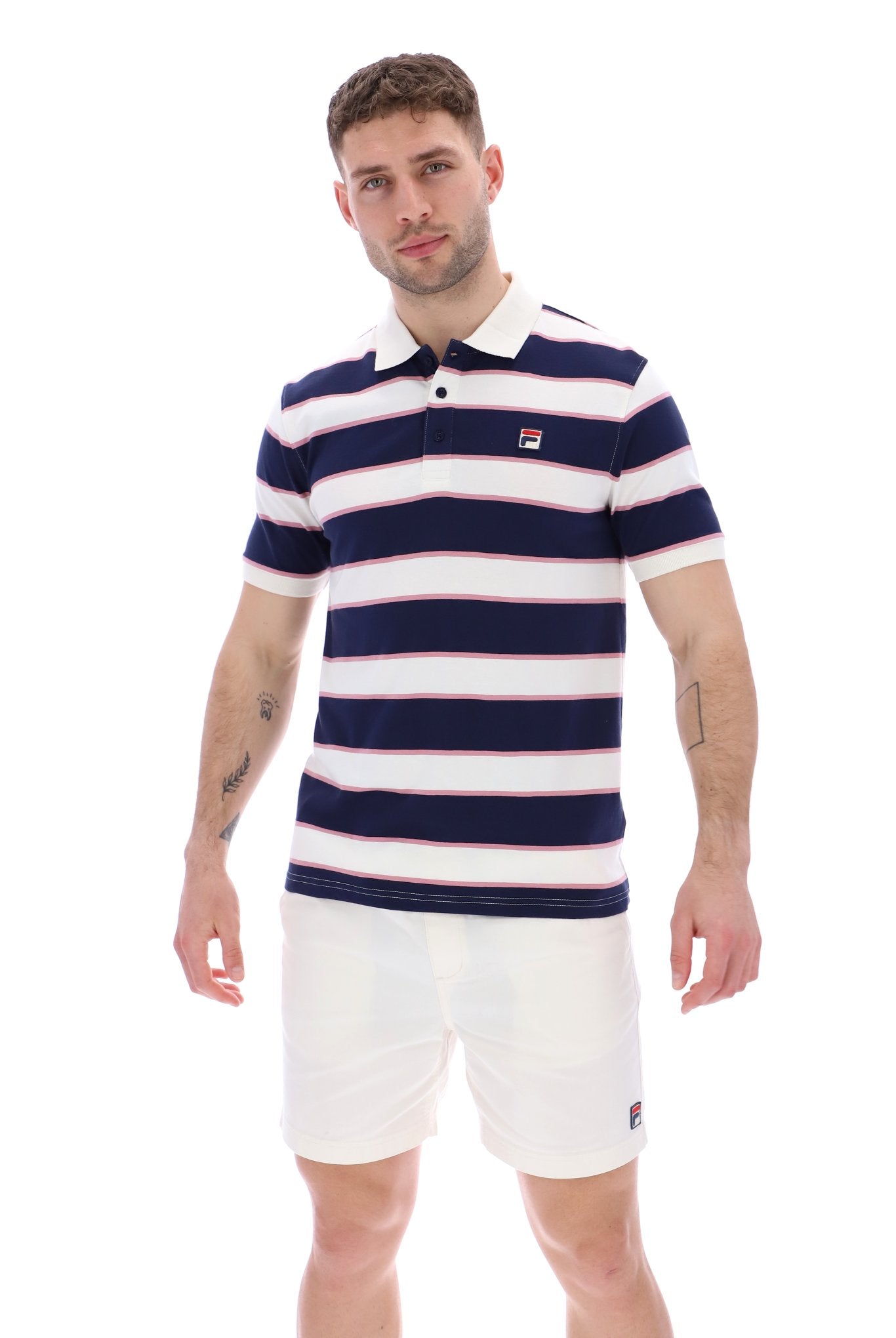Edmond Yarn Dye Stripe Polo - 3XL