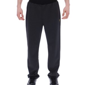 Black Edward Herringbone Pant – 4XL