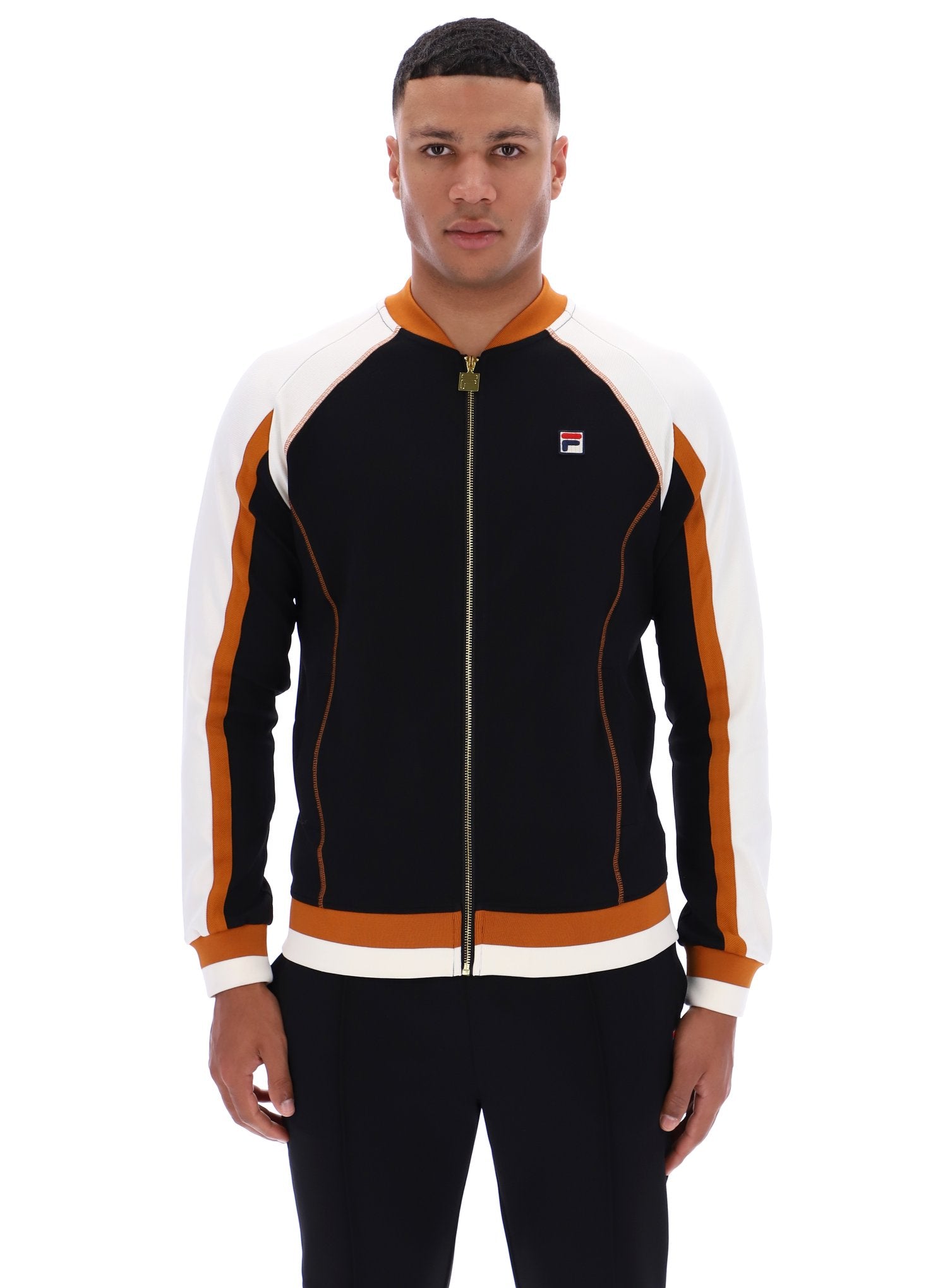 Black Eliot Track Top - XXL