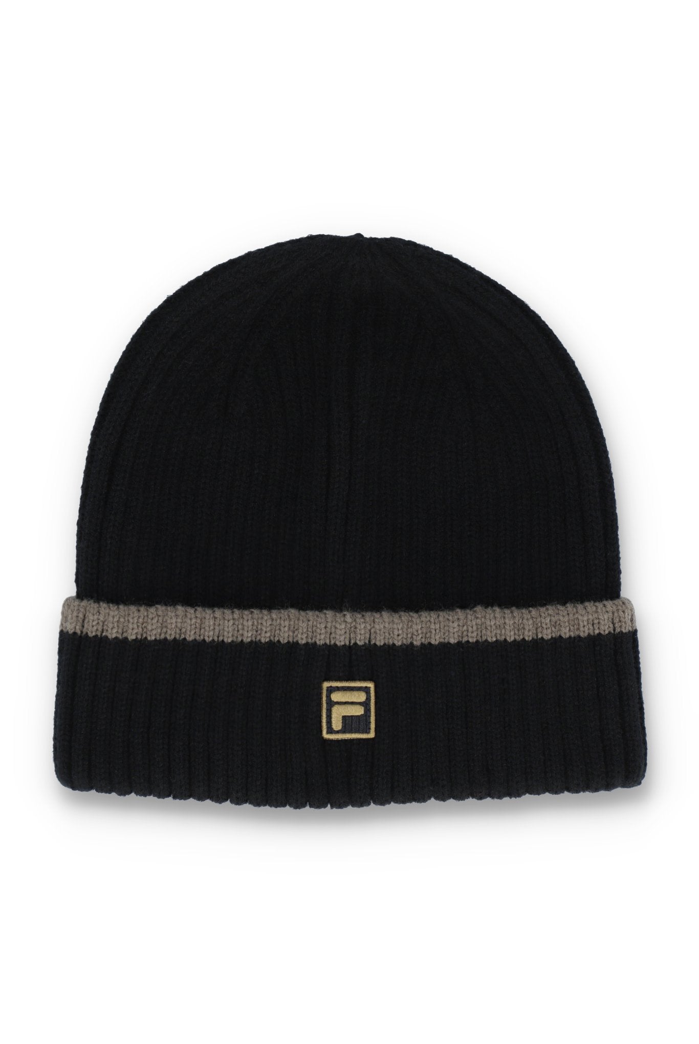 Ellison Ribbed Turn-Up Beanie - ONE