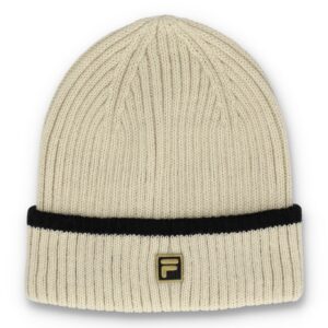 Ellison Ribbed Turn-Up Beanie – ONE