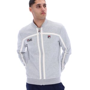 Grey Marl Emilio Track Top – 4XL