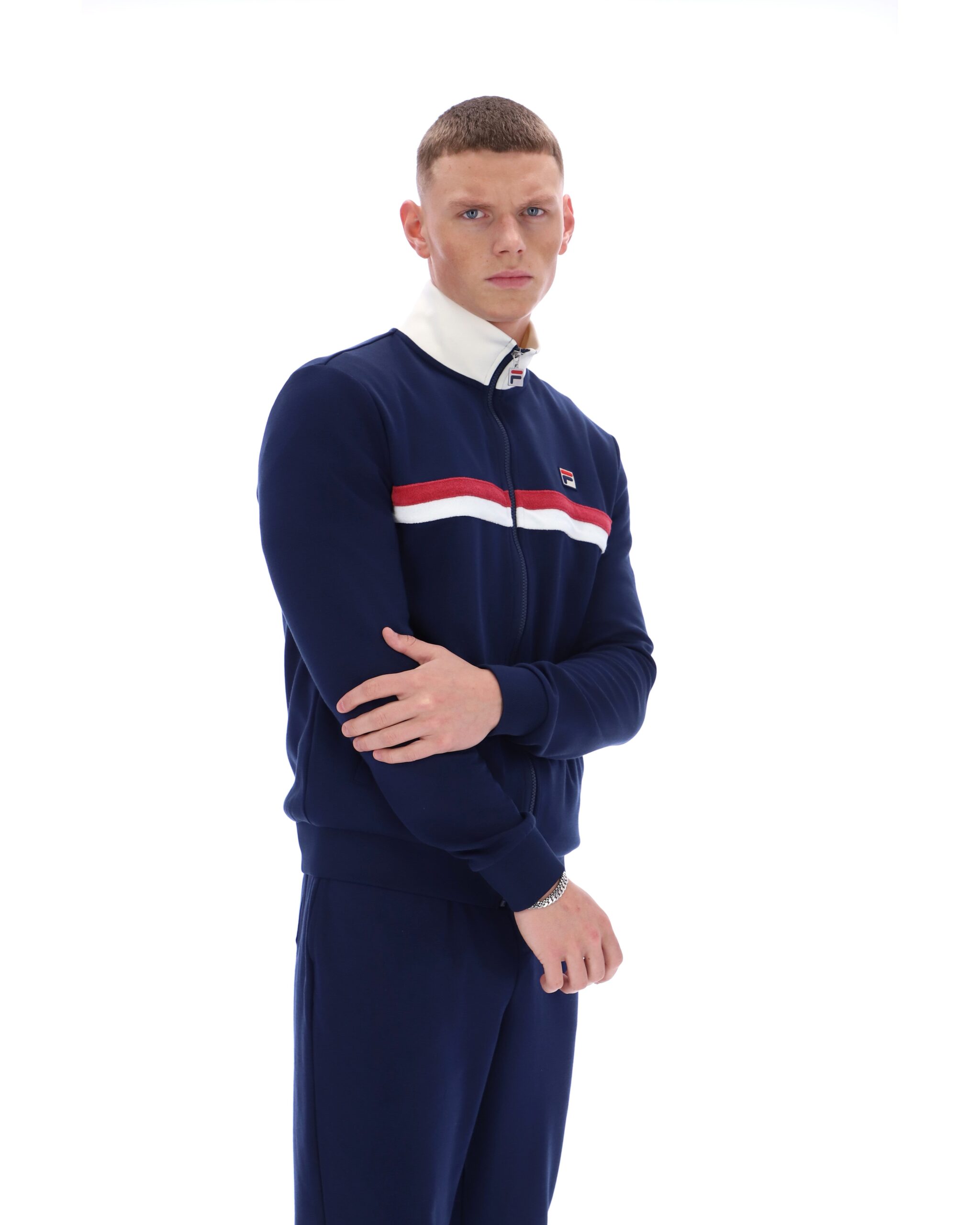 Fila Navy Enrico Track Top - S