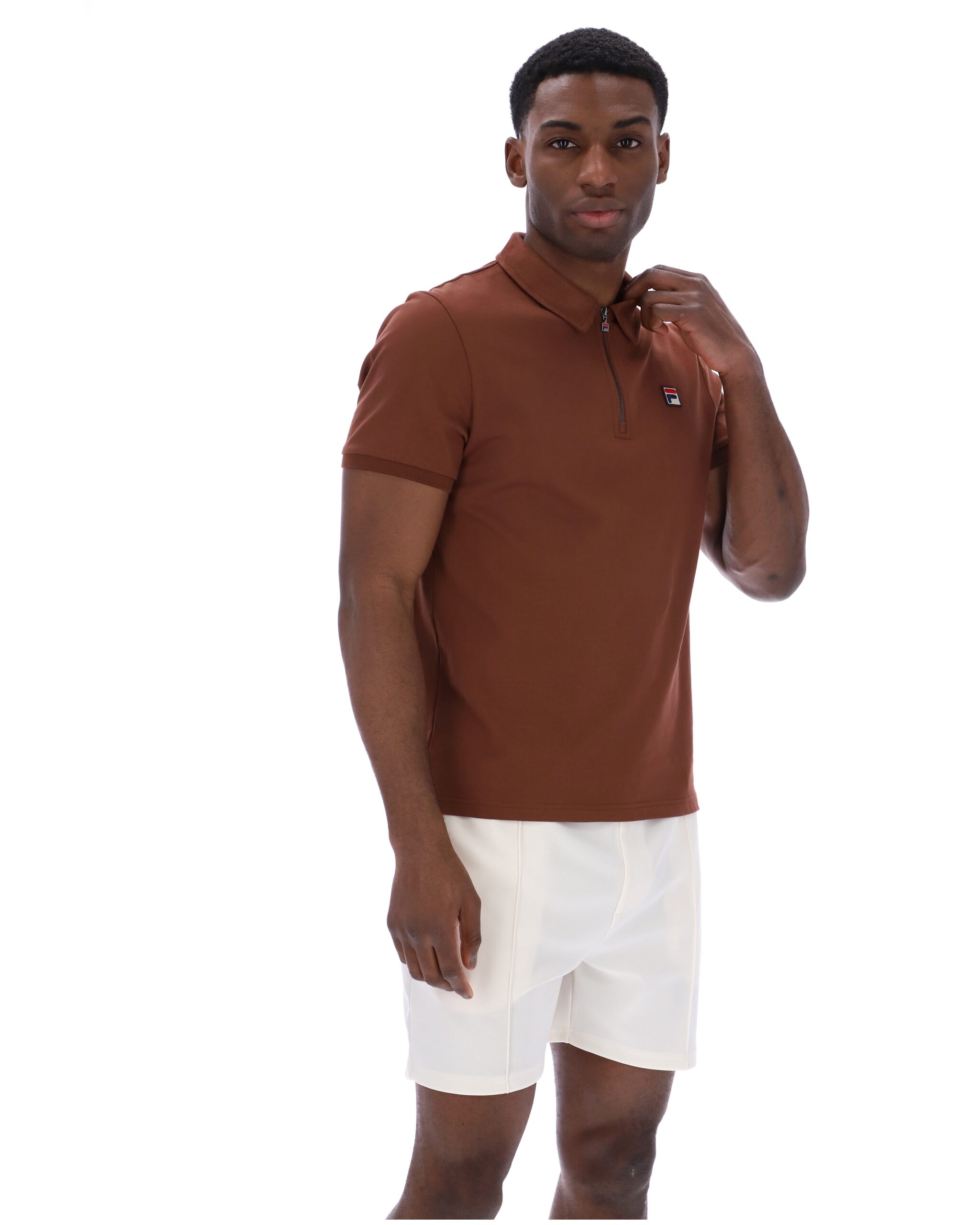Cappuccino Ettore Zip Polo - L
