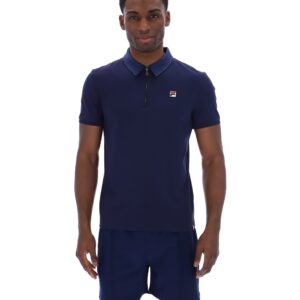Fila Navy Ettore Zip Polo – 4XL