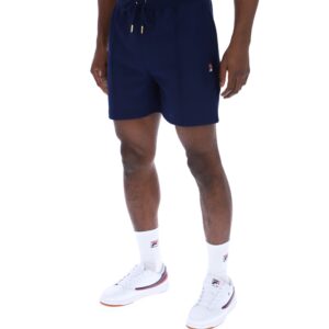 Fila Navy Eusebio Pin-Tuck Shorts – 4XL
