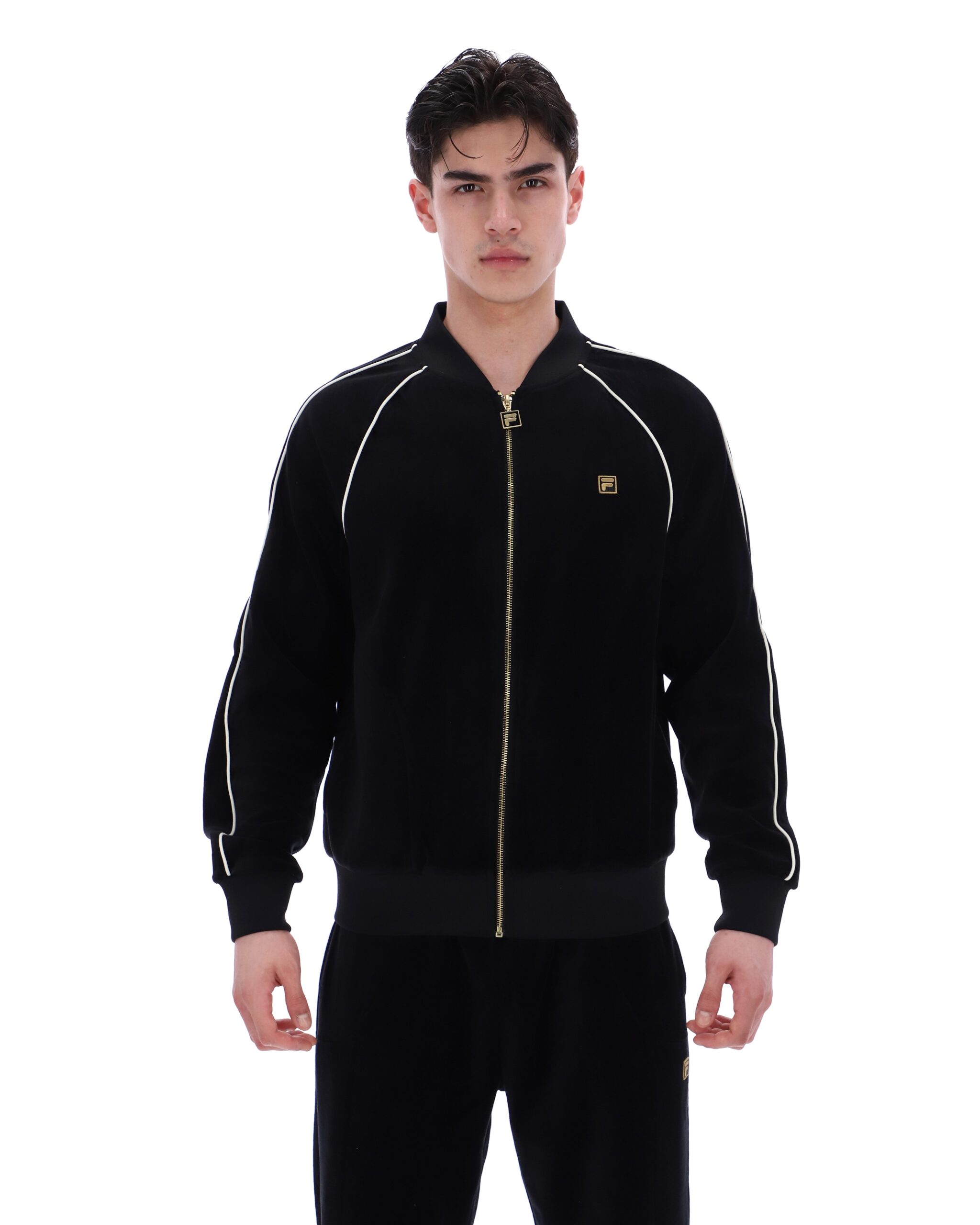 Black Fella Velour Jacket - M