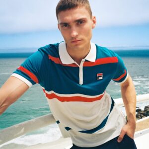 Striped Clarkson Yarn Dye Polo – L