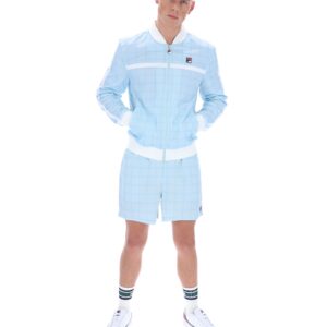 Skyway Filippo Tonal Check Track Top – 4XL