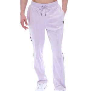 Misty Lilac Fio Velour Straight-Leg Jogger – 4XL