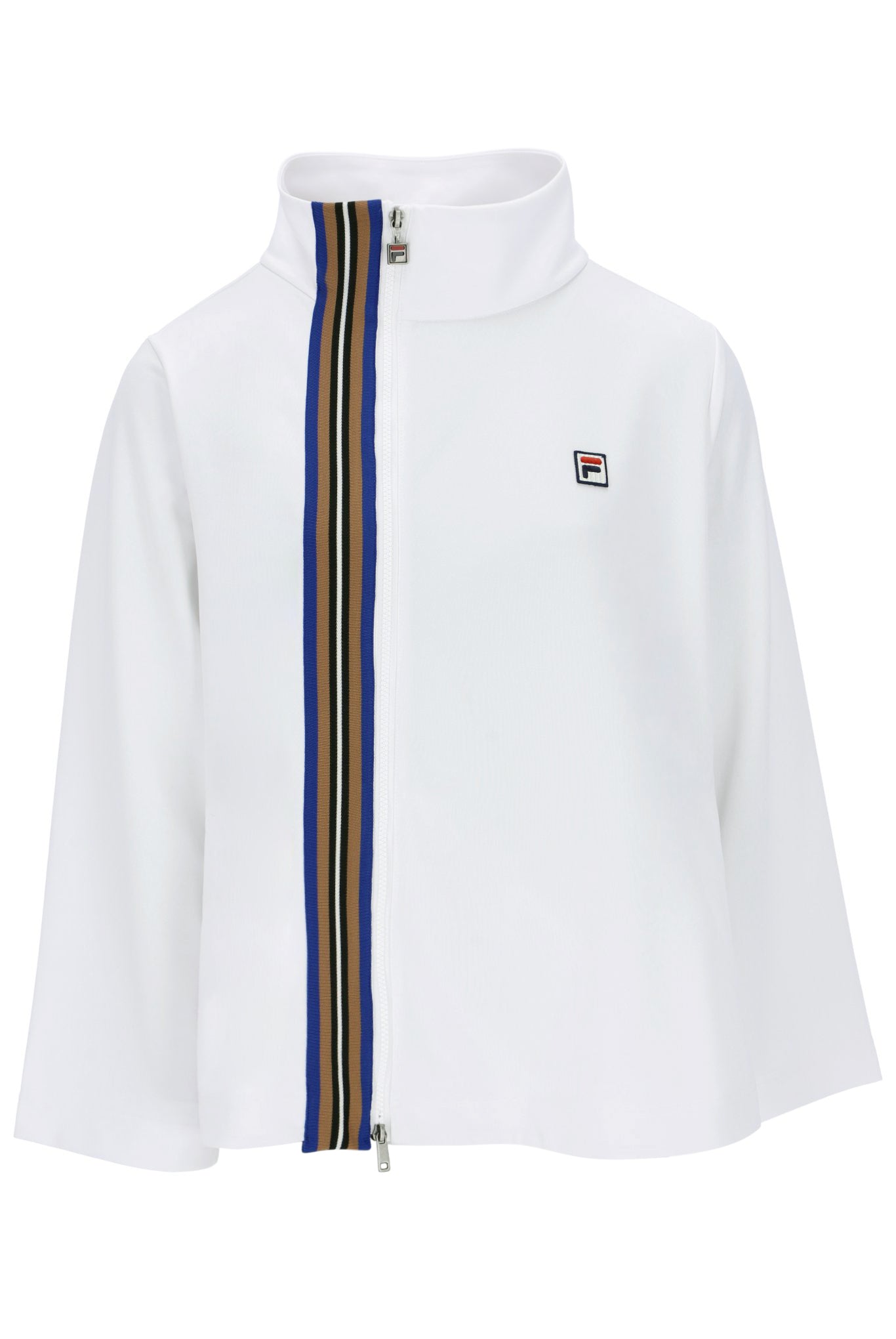 Flared Asymmetrical Track Top - L