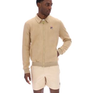 Classic Beige Francesco Suede Jacket – 4XL
