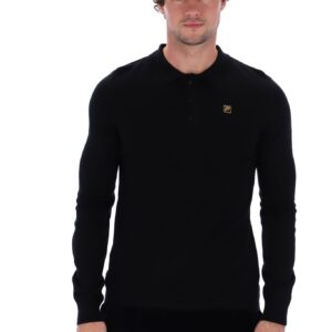 Frank Drop Needle Knit L/S Polo – M