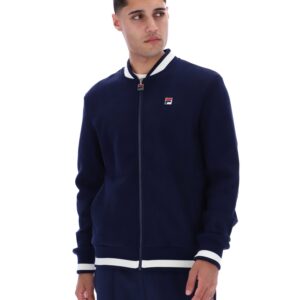 Fila Navy Gabe Waffle Knit Jacket – 4XL