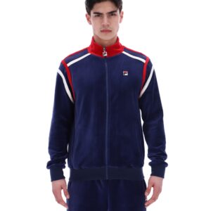 Fila Navy Gabriele Contrast Panel Track Top – 4XL
