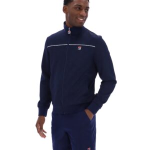 Fila Navy Gennaro 1911 Monogram Track Top – S