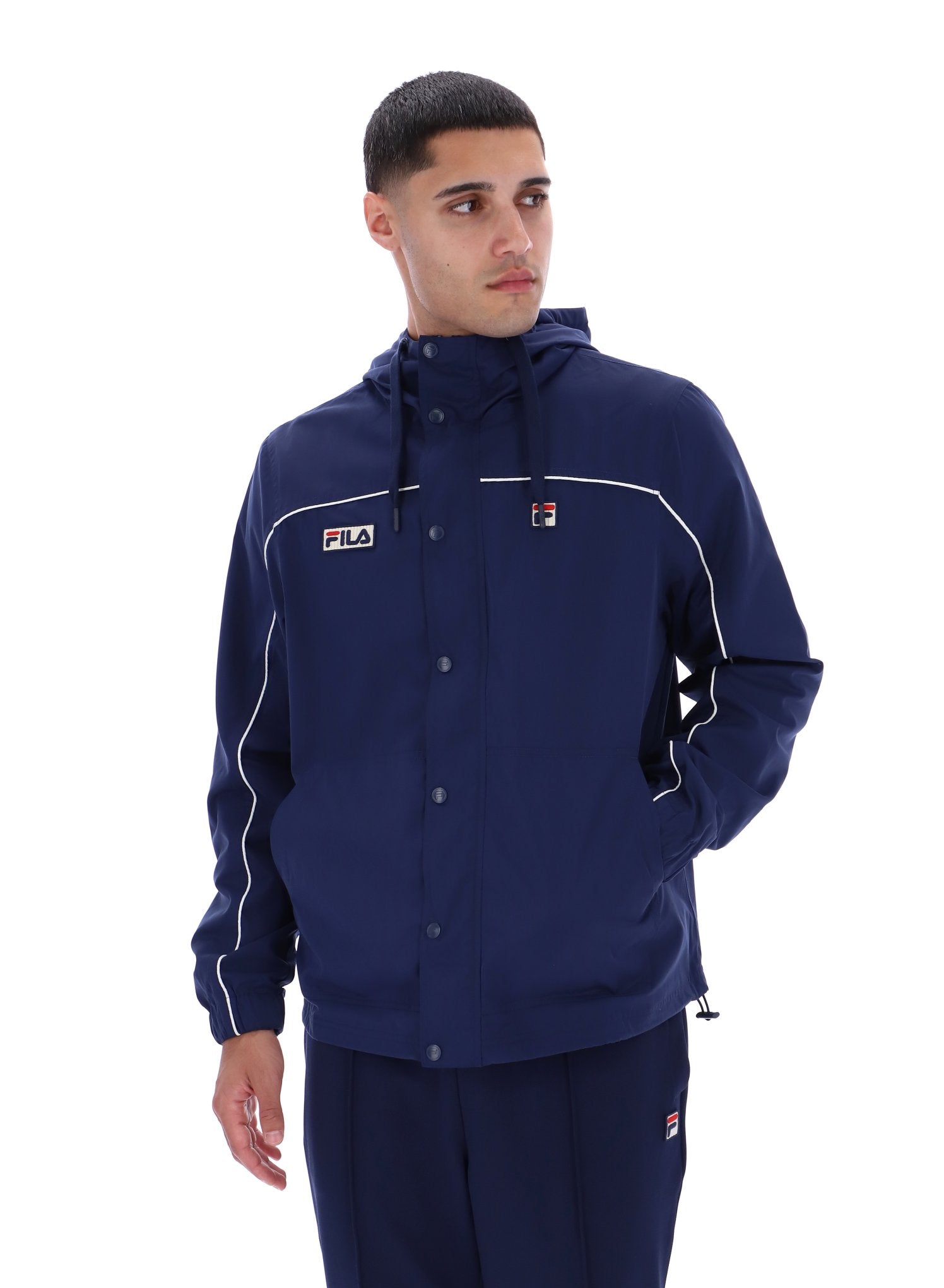Fila Navy Gino Light Weight Jacket - M