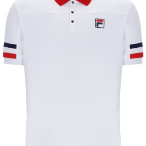 White Mens Tennis F-Box Polo – XXL