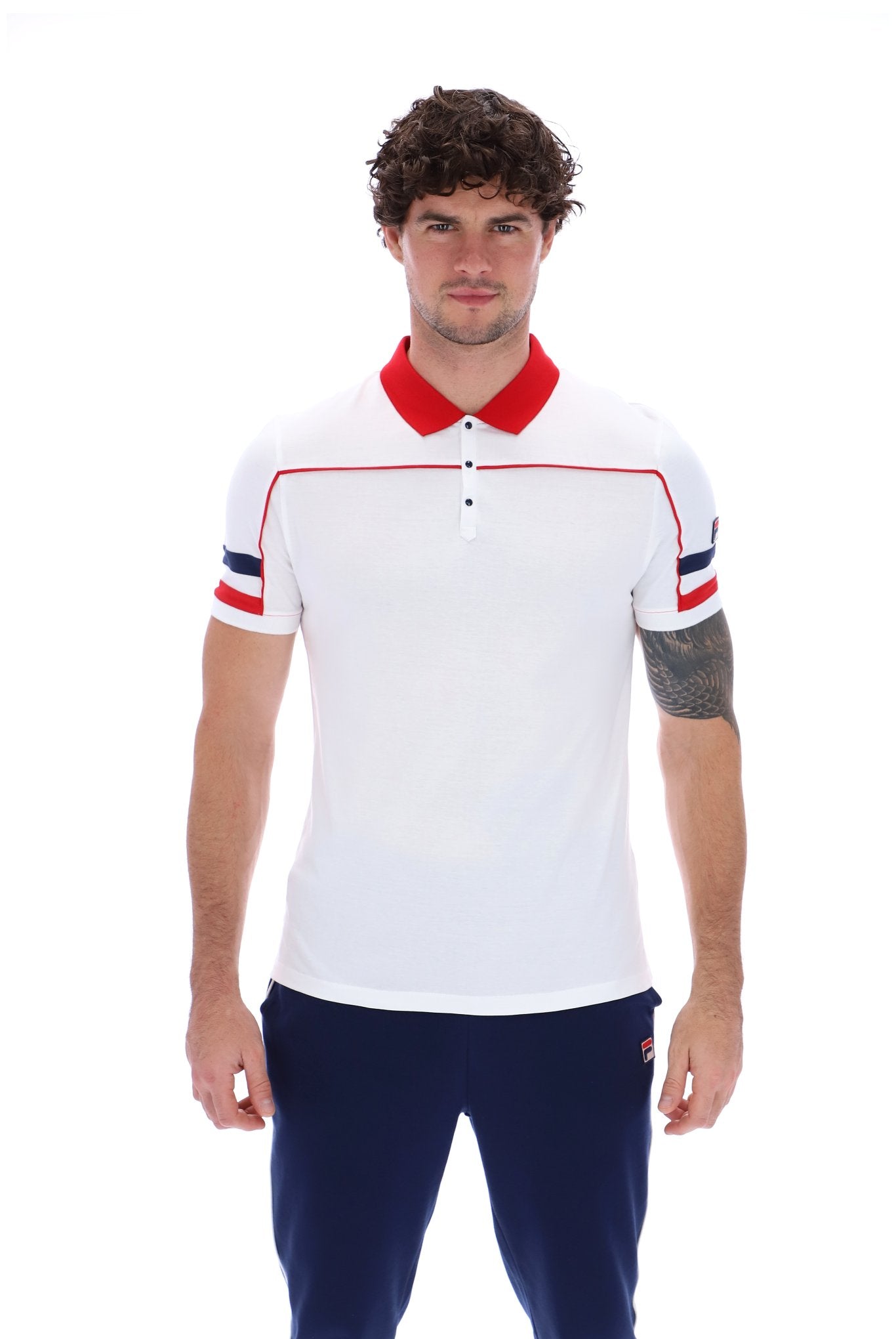 Grandslam Piping Polo Top - M