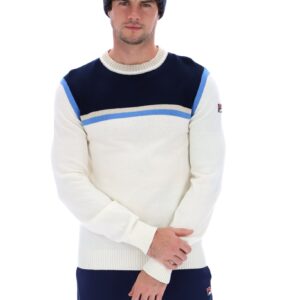 Grayson Stripe Crew Sweater - S
