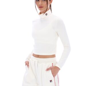 Cream Heidi Cropped Roll Neck Top – 3XL