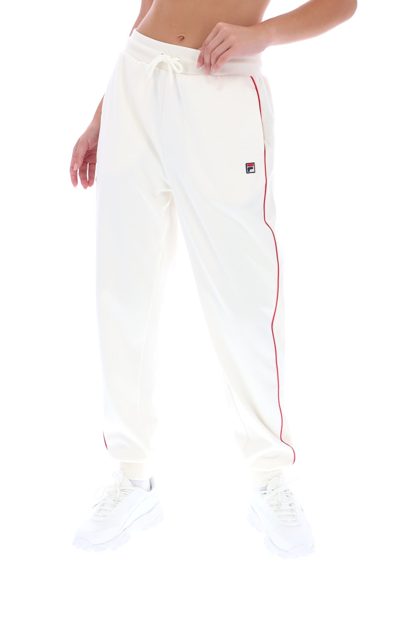 Hollyn Piping Rib Waistband Jogger - L