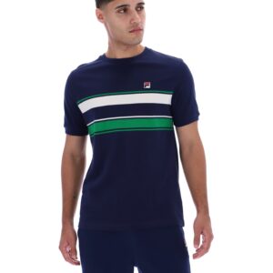 Fila Navy Iggy Striped T-Shirt – 4XL