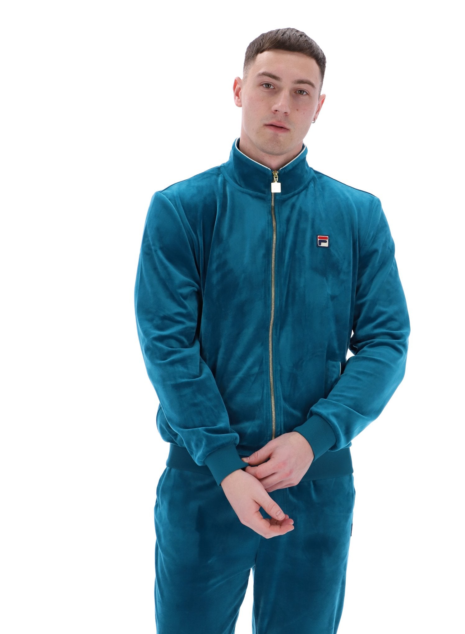 Irving Velour Track Top - L